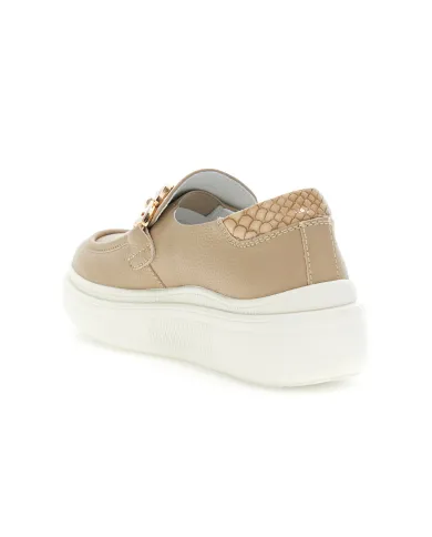 CafèNoir Mocassino Beige - Glamour Calzature