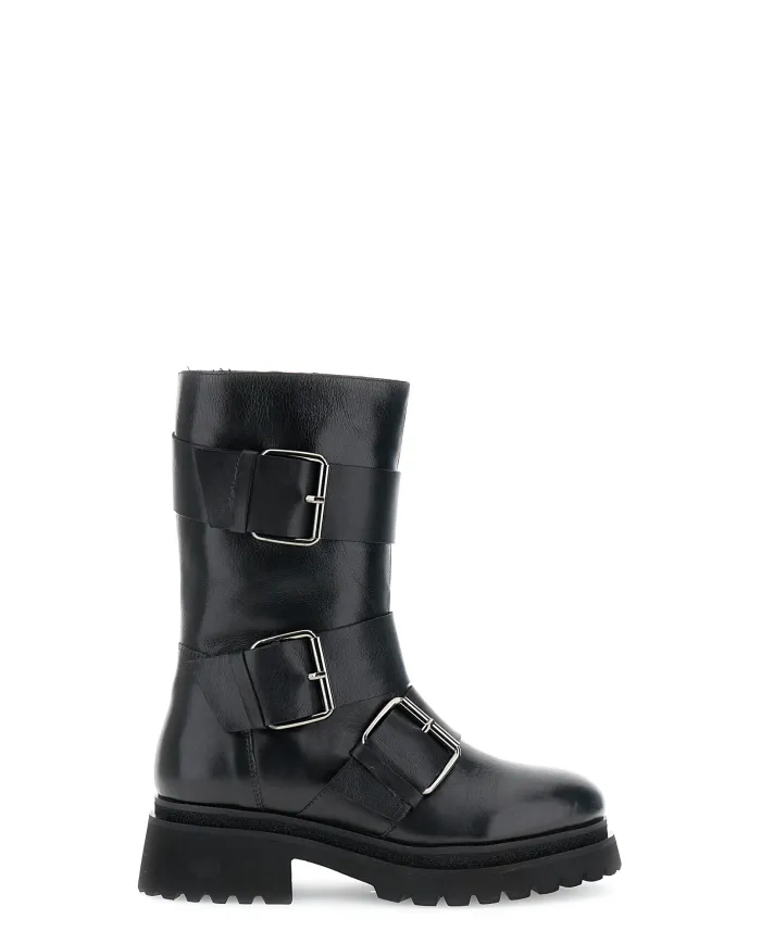 CafèNoir Tronchetto Nero - Glamour Calzature CafèNoir Tronchetto Nero - Glamour Calzature