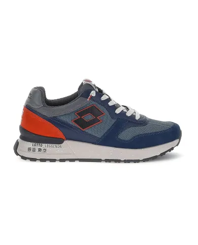 Lotto Leggenda Tokyo Cinza Blu - Glamour Calzature Lotto Leggenda Tokyo Cinza Blu - Glamour Calzature