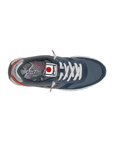 Lotto Leggenda Tokyo Cinza Blu - Glamour Calzature Lotto Leggenda Tokyo Cinza Blu - Glamour Calzature