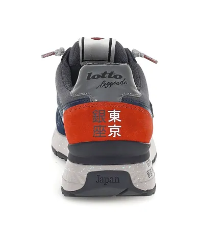 Lotto Leggenda Tokyo Cinza Blu - Glamour Calzature