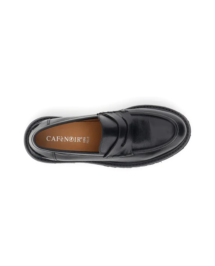 CafèNoir Mocassino Nero - Glamour Calzature