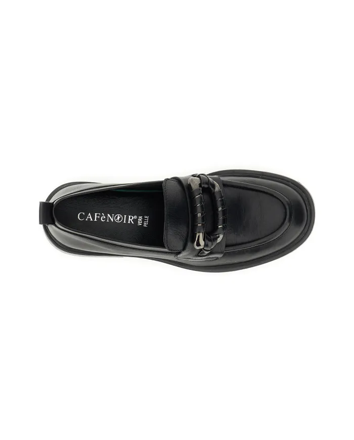 CafèNoir Mocassino Nero - Glamour Calzature CafèNoir Mocassino Nero - Glamour Calzature