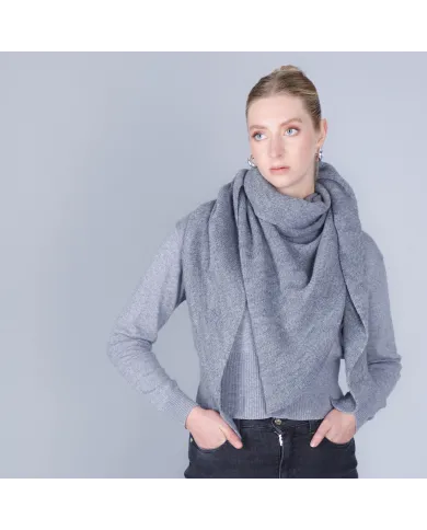 CafèNoir Sciarpa Grigio - Glamour Calzature