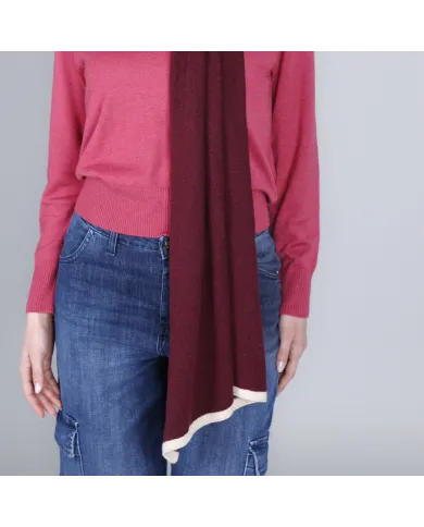 CafèNoir Sciarpa Bordeaux - Glamour Calzature