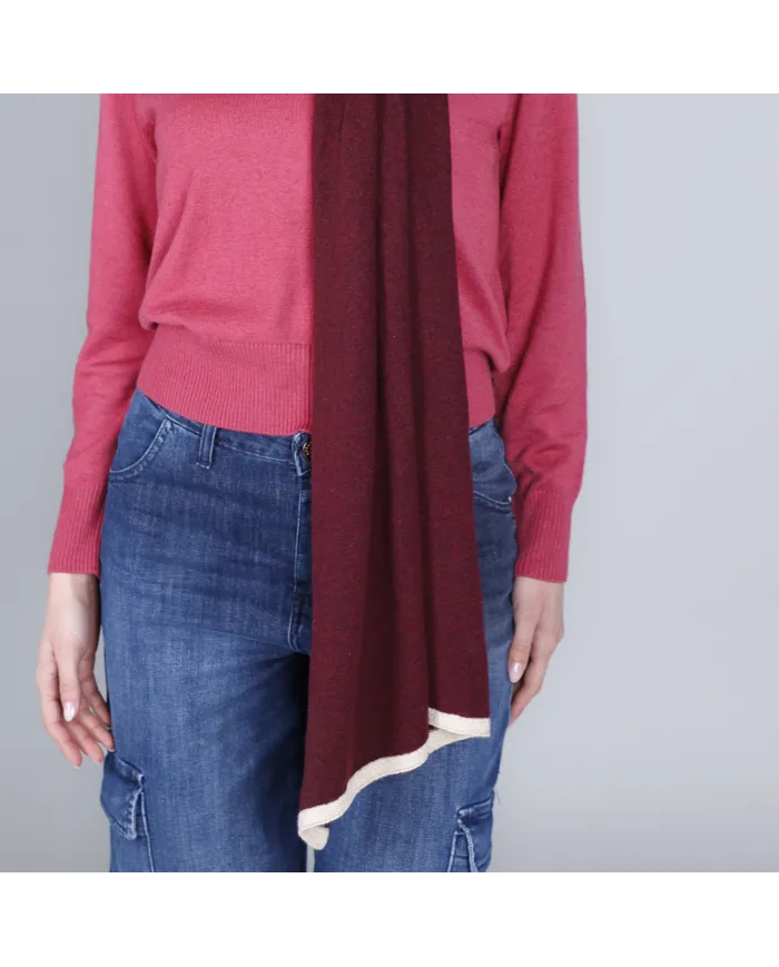 CafèNoir Sciarpa Bordeaux - Glamour Calzature