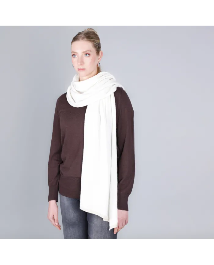 CafèNoir Sciarpa Bianco - Glamour Calzature