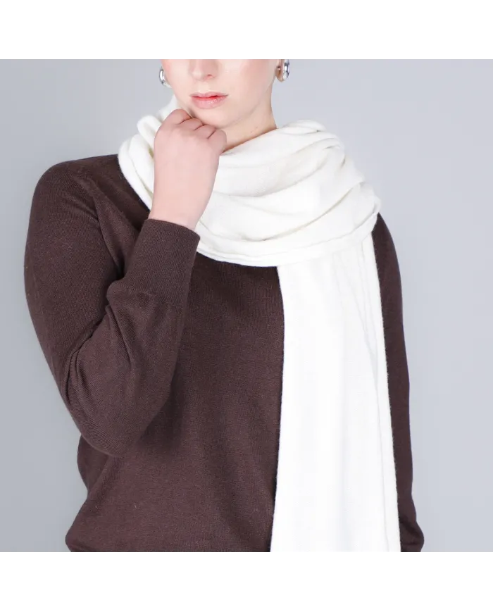 CafèNoir Sciarpa Bianco - Glamour Calzature