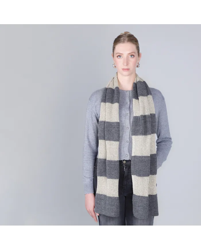 CafèNoir Sciarpa Grigio - Glamour Calzature