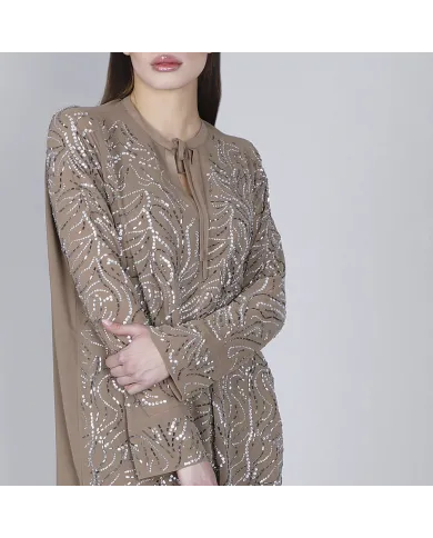 CafèNoir Abito Beige - Glamour Calzature