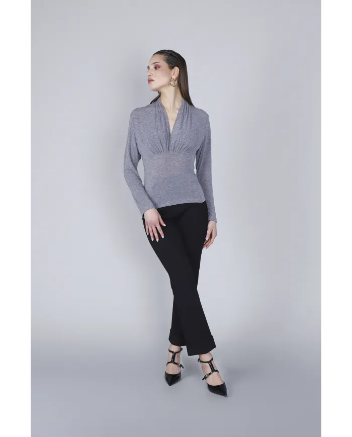 CafèNoir T-Shirt Grigio - Glamour Calzature