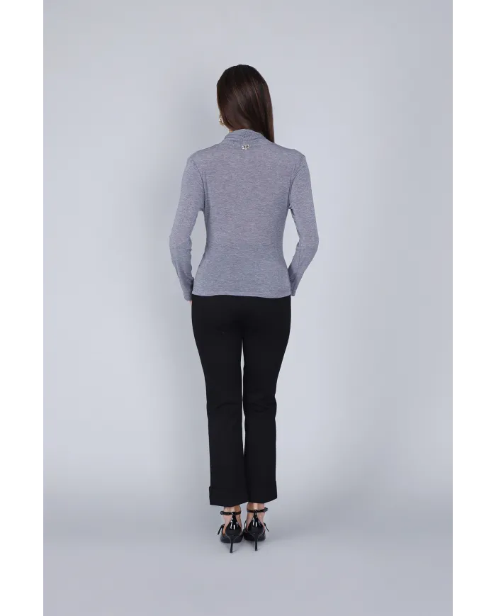 CafèNoir T-Shirt Grigio - Glamour Calzature