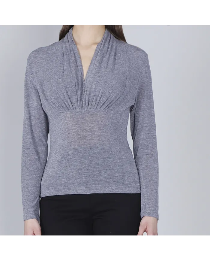 CafèNoir T-Shirt Grigio - Glamour Calzature