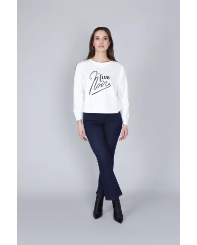 CafèNoir T-Shirt Bianco - Glamour Calzature CafèNoir T-Shirt Bianco - Glamour Calzature