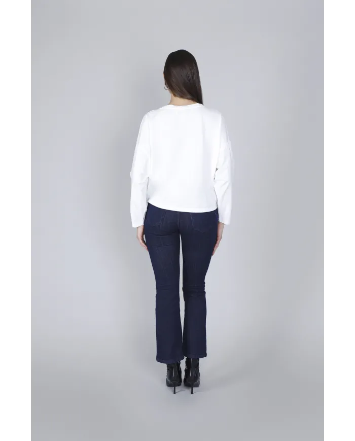 CafèNoir T-Shirt Bianco - Glamour Calzature