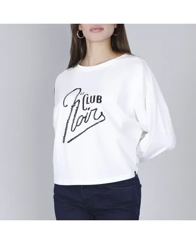 CafèNoir T-Shirt Bianco - Glamour Calzature CafèNoir T-Shirt Bianco - Glamour Calzature