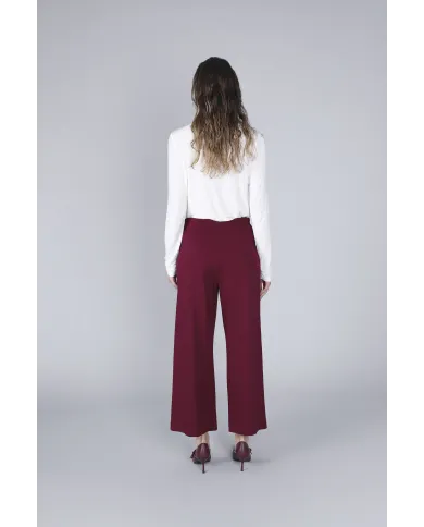 CafèNoir Pantalone Bordeaux - Glamour Calzature