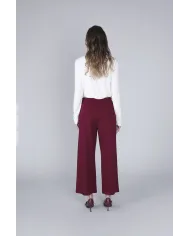 CafèNoir Pantalone Bordeaux - Glamour Calzature