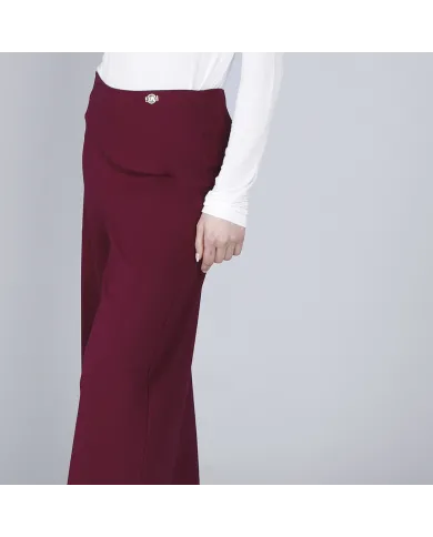 CafèNoir Pantalone Bordeaux - Glamour Calzature