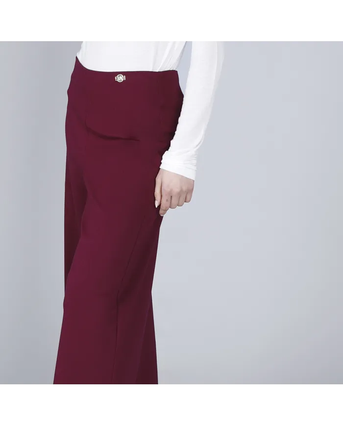 CafèNoir Pantalone Bordeaux - Glamour Calzature