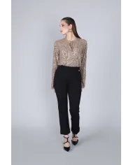 CafèNoir Pantalone Nero - Glamour Calzature