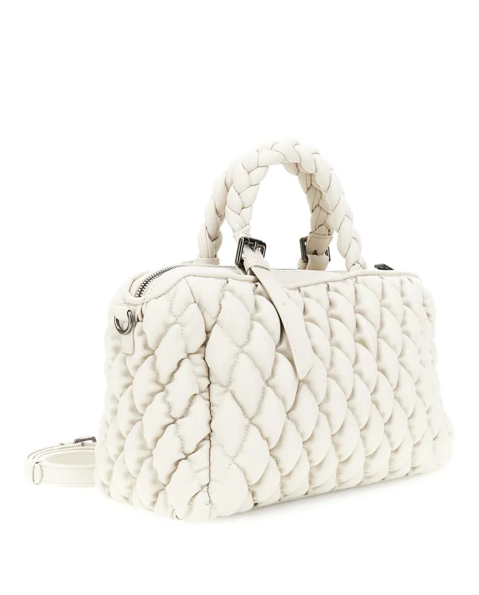 CafèNoir Bauletto Bianco - Glamour Calzature