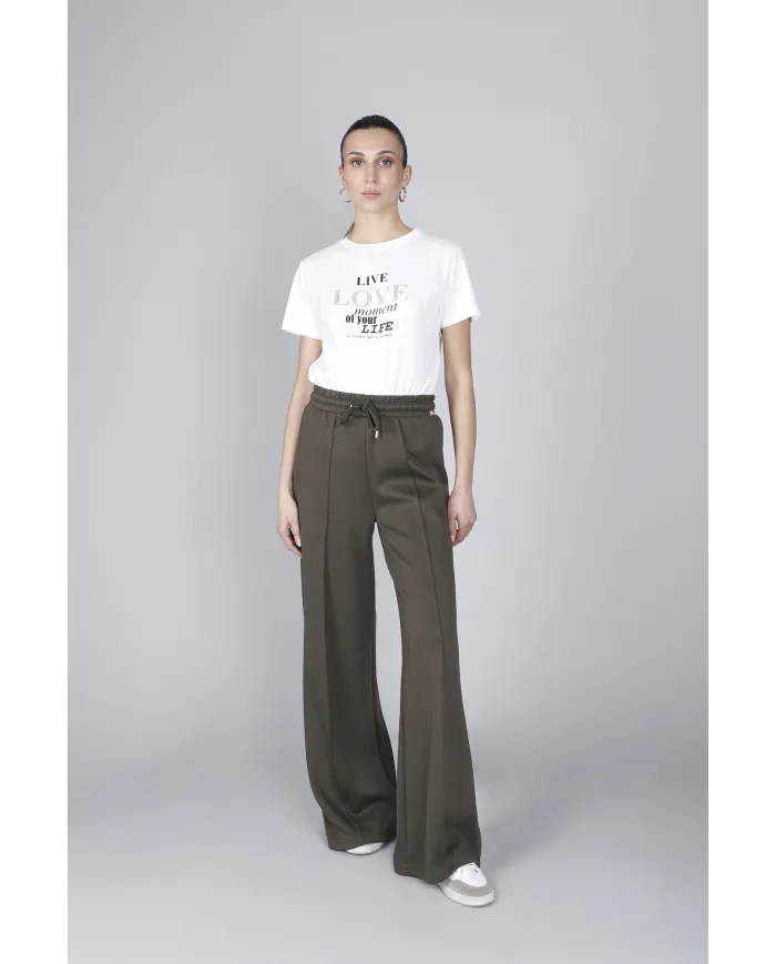 CafèNoir Pantalone Verde - Glamour Calzature