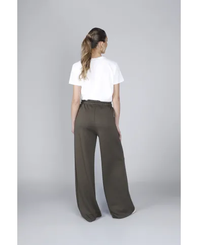 CafèNoir Pantalone Verde - Glamour Calzature