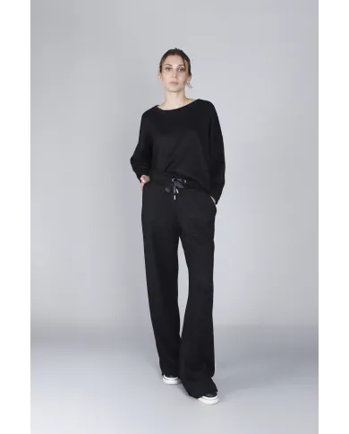 CafèNoir Pantalone Nero - Glamour Calzature CafèNoir Pantalone Nero - Glamour Calzature