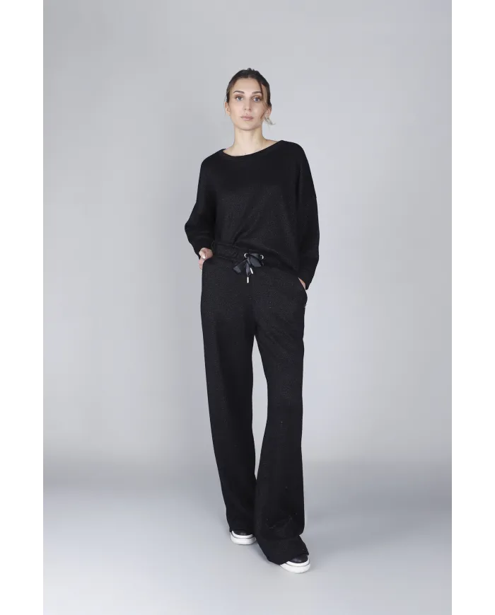CafèNoir Pantalone Nero - Glamour Calzature