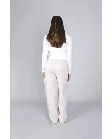 CafèNoir Pantalone Bianco - Glamour Calzature