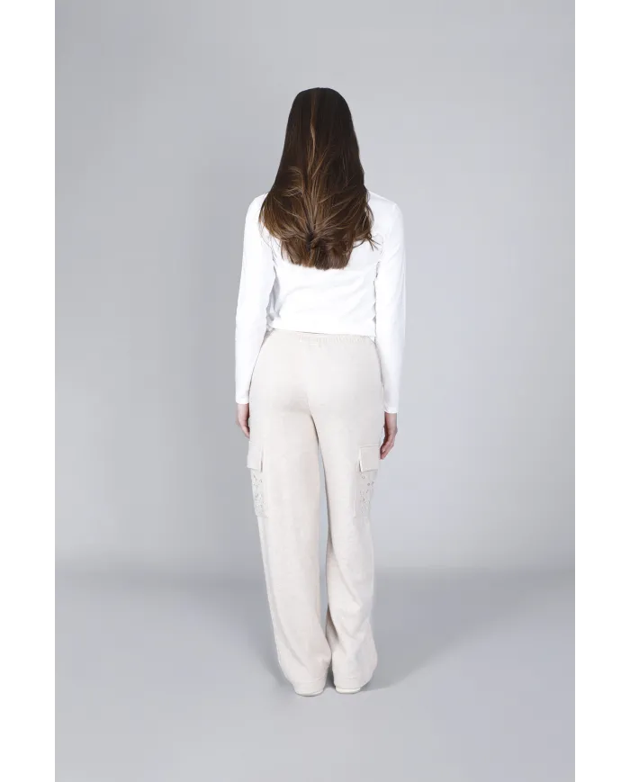 CafèNoir Pantalone Bianco - Glamour Calzature