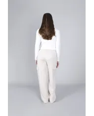CafèNoir Pantalone Bianco - Glamour Calzature