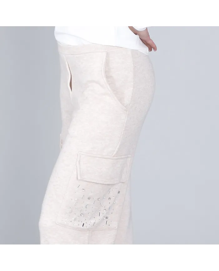 CafèNoir Pantalone Bianco - Glamour Calzature