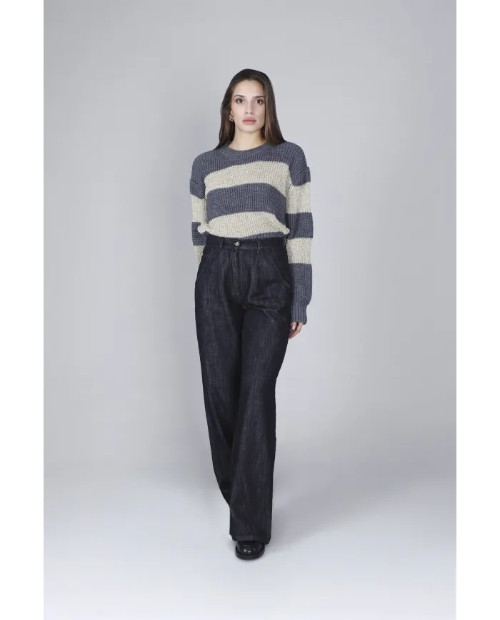 CafèNoir Pantalone Nero - Glamour Calzature