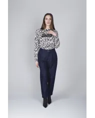 CafèNoir Pantalone Blu - Glamour Calzature