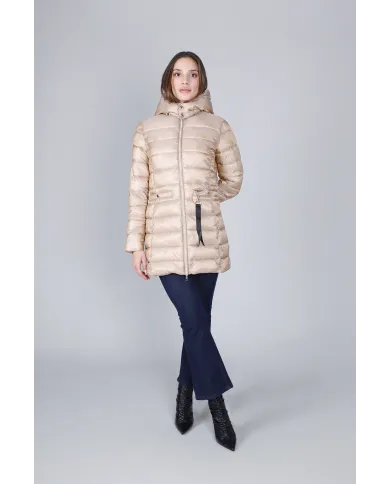 CafèNoir Piumino Beige - Glamour Calzature CafèNoir Piumino Beige - Glamour Calzature
