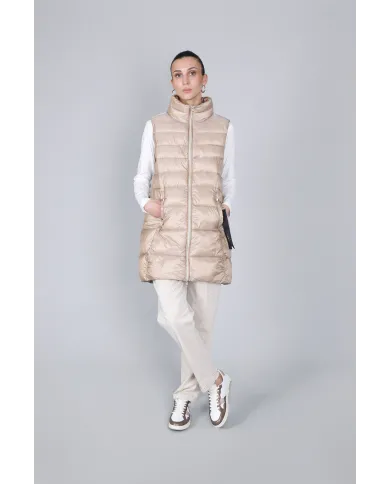 CafèNoir Gilet Beige - Glamour Calzature CafèNoir Gilet Beige - Glamour Calzature