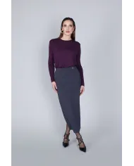 CafèNoir gonna Tubino Grigio - Glamour Calzature