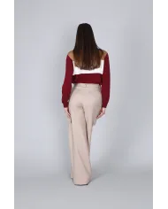 CafèNoir Pantalone Beige - Glamour Calzature