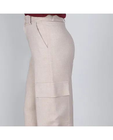 CafèNoir Pantalone Beige - Glamour Calzature