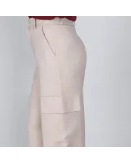 CafèNoir Pantalone Beige - Glamour Calzature CafèNoir Pantalone Beige - Glamour Calzature