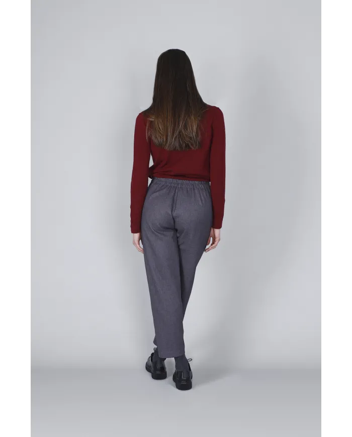 CafèNoir Pantalone Grigio - Glamour Calzature