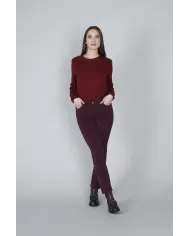 CafèNoir Pantalone Bordeaux - Glamour Calzature