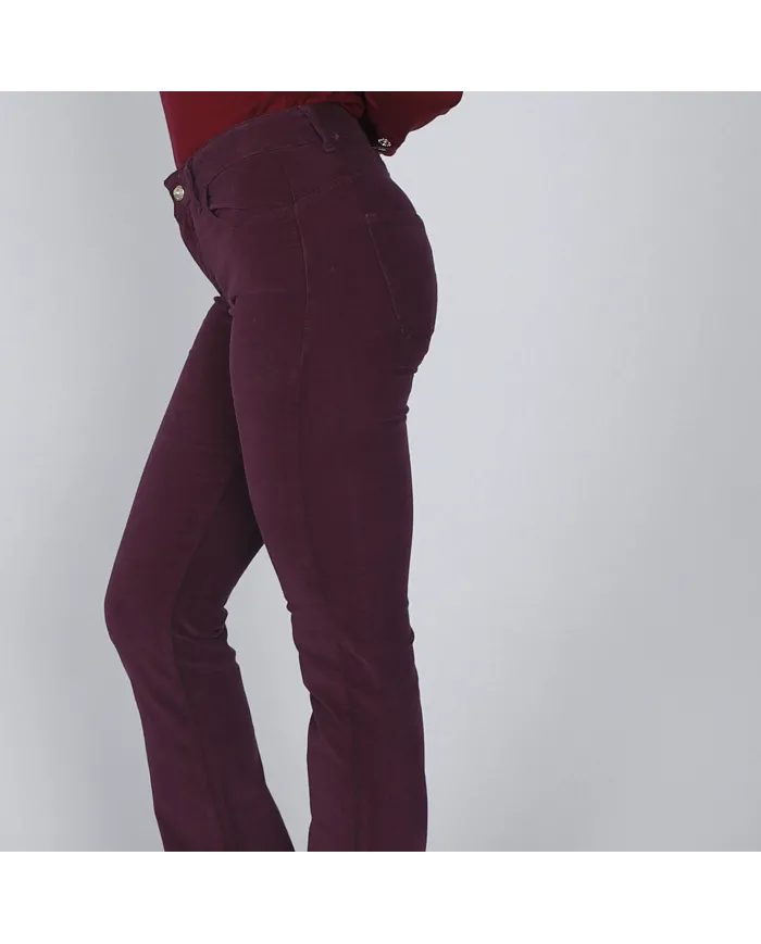 CafèNoir Pantalone Bordeaux - Glamour Calzature CafèNoir Pantalone Bordeaux - Glamour Calzature
