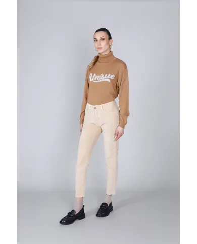 CafèNoir Pantalone Beige - Glamour Calzature CafèNoir Pantalone Beige - Glamour Calzature