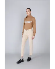 CafèNoir Pantalone Beige - Glamour Calzature CafèNoir Pantalone Beige - Glamour Calzature