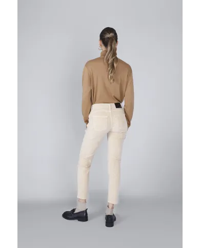 CafèNoir Pantalone Beige - Glamour Calzature CafèNoir Pantalone Beige - Glamour Calzature
