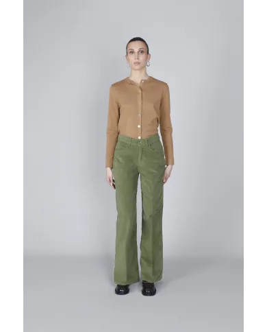 CafèNoir Pantalone Verde - Glamour Calzature CafèNoir Pantalone Verde - Glamour Calzature