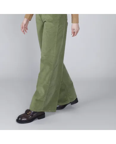 CafèNoir Pantalone Verde - Glamour Calzature CafèNoir Pantalone Verde - Glamour Calzature